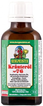 Herbs oil No 76 - 50ml glass