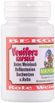 Venifera Rote Weinlaub Kapseln